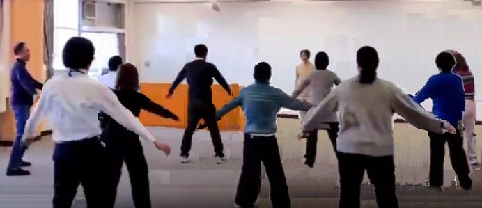 「気の体感と交流ワークショップ : 波動功」 「気の体感と交流ワークショップ : 波動功」